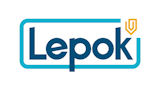 Logotipo da Lepok Papelaria